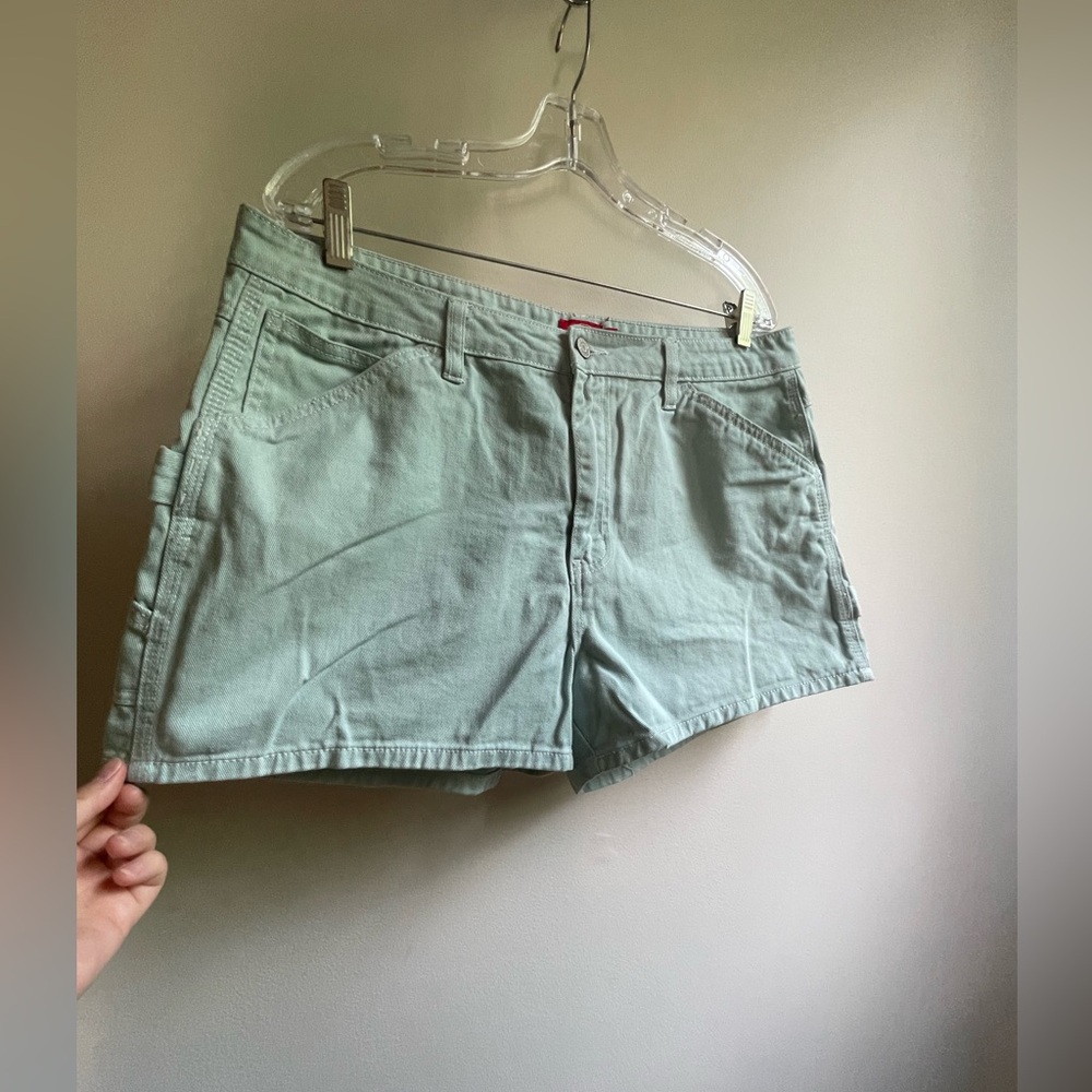 Dickeys Denim Carpenter Utility Shorts Size 15/32